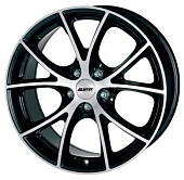 Alutec Cult 7x16 5x100 ET 38 Dia 63,3 (Diamond Black)